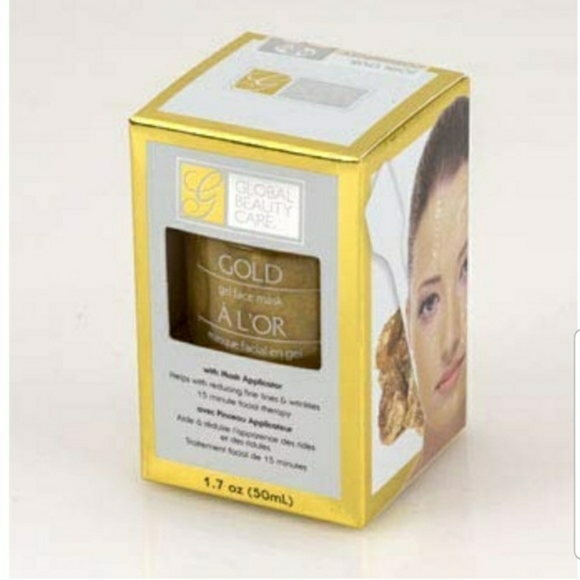 Global Beauty Care Makeup Gold Face Mask With Applicator Poshmark